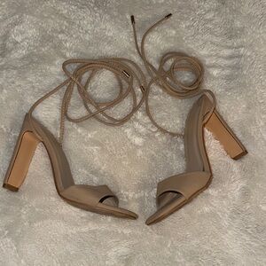 Elegant Tan Women's Heels